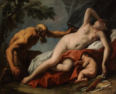 Venere e Satiro da Sebastiano Ricci